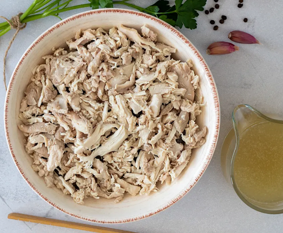 Shredded chicken