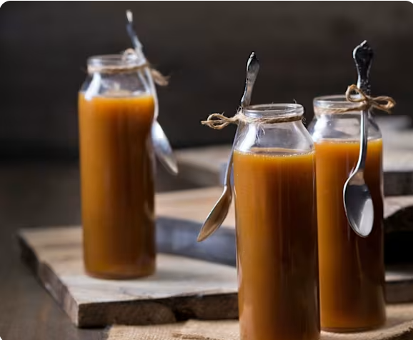 Salted caramel sauce